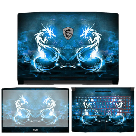 Autocollant en vinyle pour MSI Modern 14 Pulse 15 B13V Stealth 14 Studio Katana 15 Crosshair 15 furtif 15m Prestige 14 15