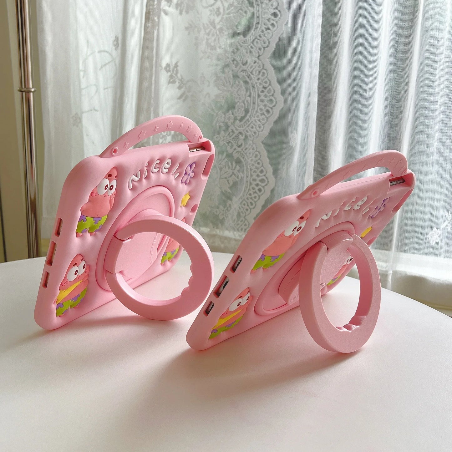 Étui de protection tablette avec support pour enfants,