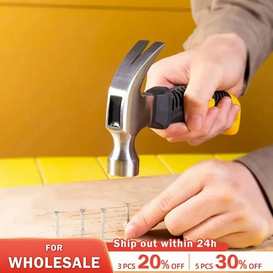 Mini marteau multifonctionnel, poignée d'ingénierie de 160mm, léger et Portable, menuiserie, brise-vitre, outils manuels pour la maison