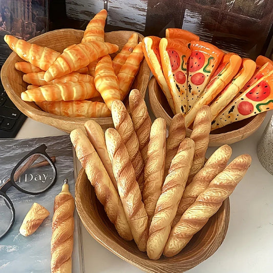 Stylo à bille en forme de Pizza, Simulation de pain….