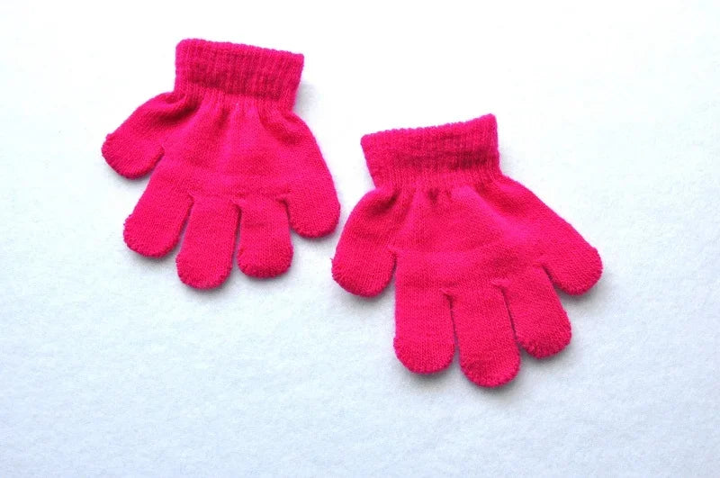 Gants Chauds d'Hiver en Acrylique pour Bébé Fille et Garçon de 1 à 3 Ans
