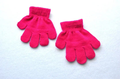Gants Chauds d'Hiver en Acrylique pour Bébé Fille et Garçon de 1 à 3 Ans