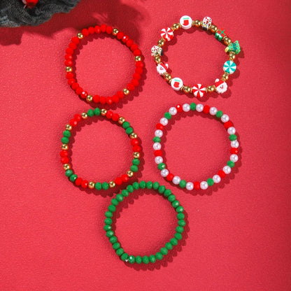 rinhoo - Bracelets de perles en argile polymère