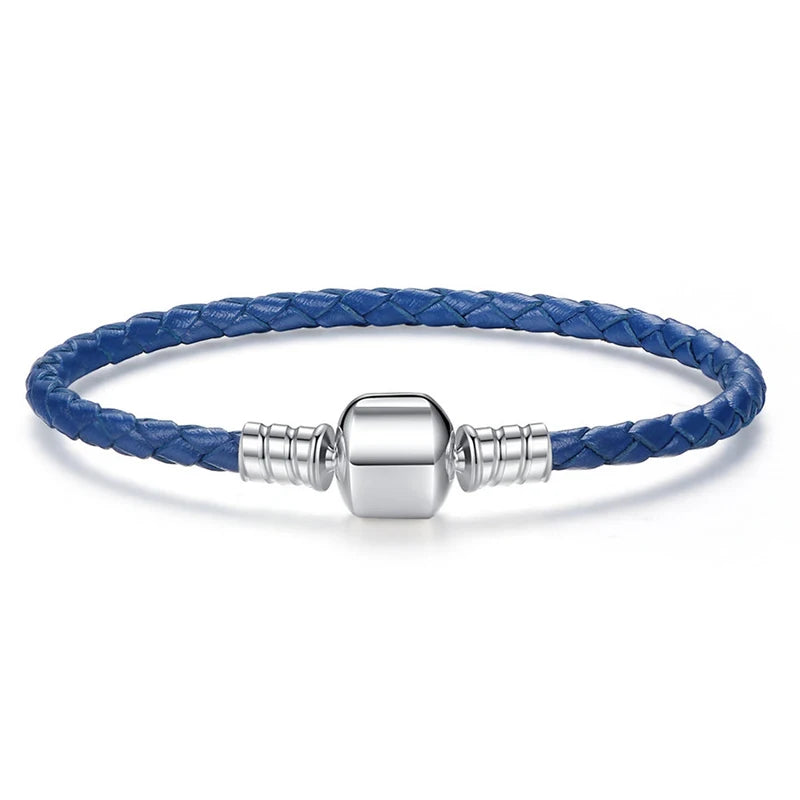 Luxe 100% argent Sterling 925 Original 3 Styles chaîne Bracelet Bracelet pour femmes ajustement bricolage breloque perle authentique bijoux fins cadeau