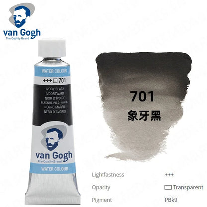 Talens Van Gogh – peinture aquarelle, Tube de 10ml,