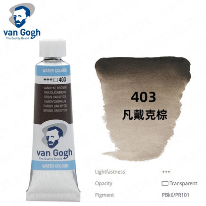 Talens Van Gogh – peinture aquarelle, Tube de 10ml,