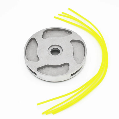 Tête de débroussailleuse universelle avec quatre lignes de coupe pour débroussailleuse