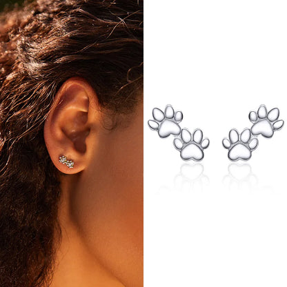 WOSTU – boucles d'oreilles en argent Sterling 100% pour femme, bijou en argent S925, cadeau idéal, référence FIE073
