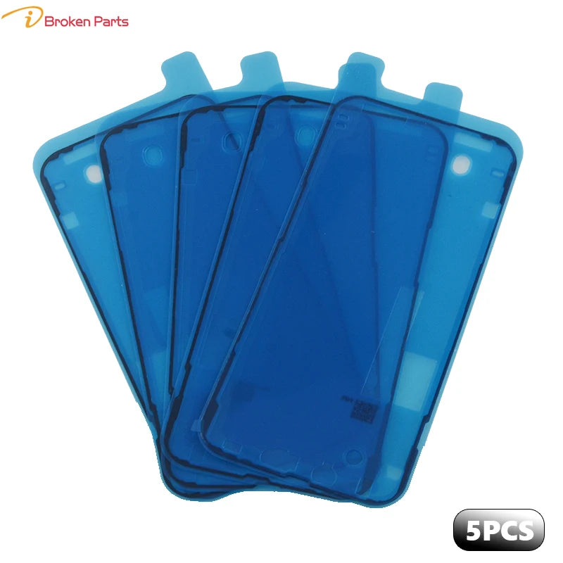 Ruban d'étanchéité pour cadre LCD étanche, autocollants adhésifs pour boîtier arrière, colle A ++, iPhone 13, 12, 11 Pro, X, Poly, XS Max, 8, 7, 5 pièces