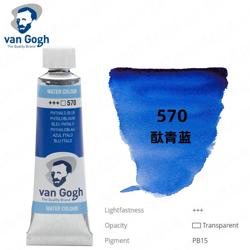 Talens Van Gogh – peinture aquarelle, Tube de 10ml,