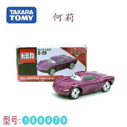 Tomy Tomica-Modèle de véhicule édition spéciale pour garçons, jouets moulés sous pression, voiture Tokyo, McQueen, Mater, Finn, McMissile, cadeau de collection, 1/64
