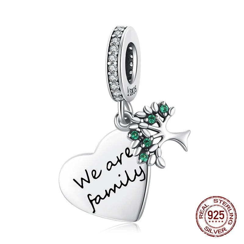 WOSTU breloque 100% authentique 925 en argent Sterling