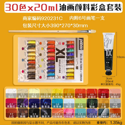 Pebeo XL Studio Color Huile pour Artiste HUILE FINE 20 ml France Peintures à l'huile