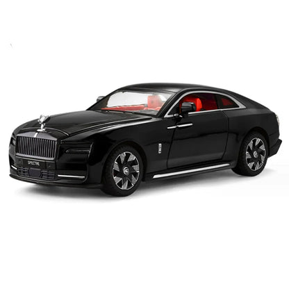1:24 Rolls Royces Spectre alliage Luxy nouvelle énergie modèle de voiture moulé sous pression et véhicule jouet en métal charge modèle de voiture son lumière enfants cadeaux