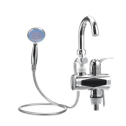 Robinet de chauffe-eau électrique ue 220V 3000W, avec pomme de douche 3S, chauffage rapide, eau chaude instantanée pour la cuisine