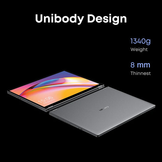 CHUWI-Tablette PC portable 2 en 1, avec processeur Intel i3 1215U, 12 Go LPDDR5, SSD de 512 Go, Windows 11, écran IPS FHD de 13.5 pouces, Wi-Fi 6, résolution de 2256x1504