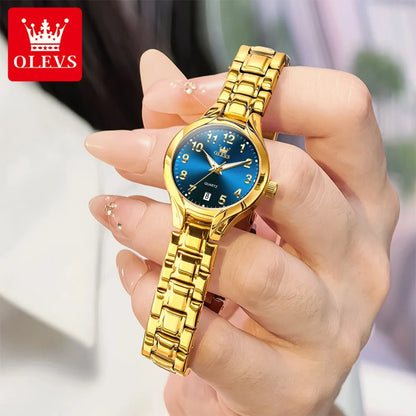 OLEVS 3650 montre à Quartz de luxe étanche montre lumineuse