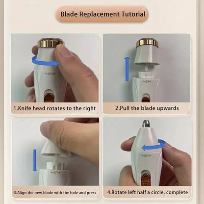 Rasoir électrique pour femmes rasoir féminin tondeuse Bikini rasoirs pour dames corps aisselles jambes Portable épilateur indolore