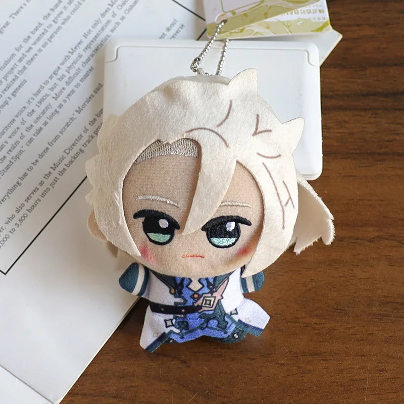 Porte-clés pendentif en peluche Impact Tartaglia, Zhong Li, Xiao, Albedo, Diluc, Kaeya, Venti, Ganyu, Lumine, AWindsor, 20 styles, 10cm