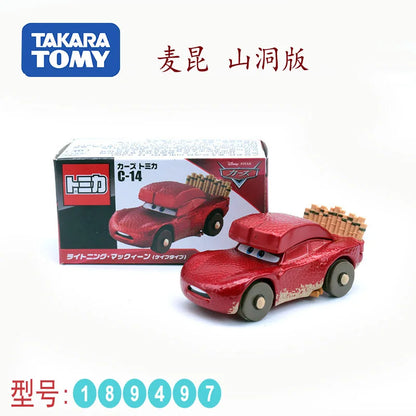 Tomy Tomica-Modèle de véhicule édition spéciale pour garçons, jouets moulés sous pression, voiture Tokyo, McQueen, Mater, Finn, McMissile, cadeau de collection, 1/64