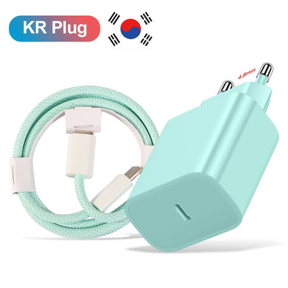 Chargeur USB C Type C 20W