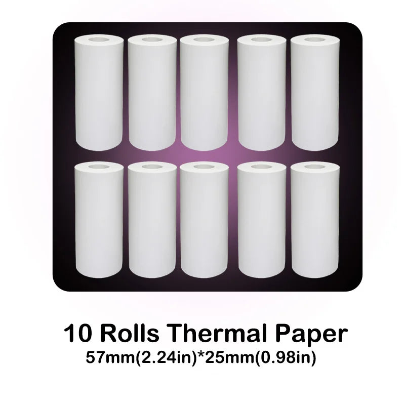 Appareil photo à impression instantanée pour enfants avec carte mémoire de 32 Go, jeux photo, vidéo et puzzle et musique, cadeau parfait pour garçons et filles âgés de 4 ans et plus