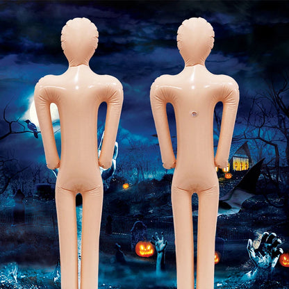 Accessoires d'horreur d'halloween, Mannequin gonflable pour hommes, décorations de fête DIY pour maisons hantées et accessoires de tournage de films d'horreur