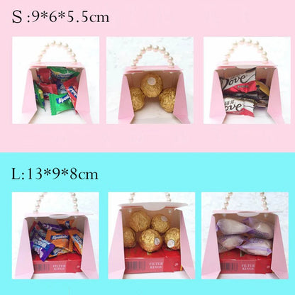 RMTPT 10/20 pcs/lot boîtes à bonbons portables pour cadeaux de mariage, coffrets cadeaux pour réception-cadeau pour bébé, boîte à cadeaux pour fête de mariage, coffrets cadeaux pour bonbons