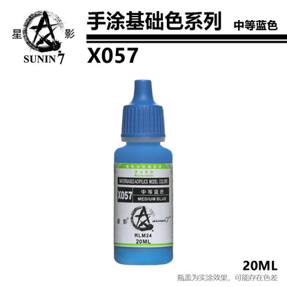 Peinture pigmentée peinte à la main, modèle de série, jouet en x049-x072 irrigation, coloriage, revêtement de stylo à main, similaire à Vallejo Staline, document de base