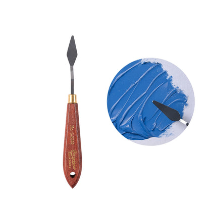 Spatule d'artiste, couteau à Palette, ensemble de couteaux de peinture, grattoir de mélange de peinture, couteau à Palette en acier inoxydable, spatule d'art de peinture