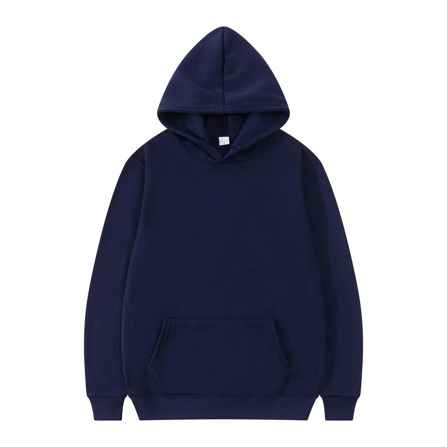 Nouvelle mode hommes sweats à capuche femmes pull printemps automne sweat à capuche décontracté sweats à capuche de couleur unie surdimensionné noir sweat F