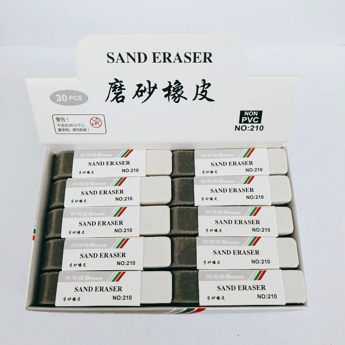 Gomme à double tête en caoutchouc pour stylo à bille, stylo brosse, fournitures scolaires et de bureau, dissolvant d'encre, fournitures de ration pour étudiants, 256