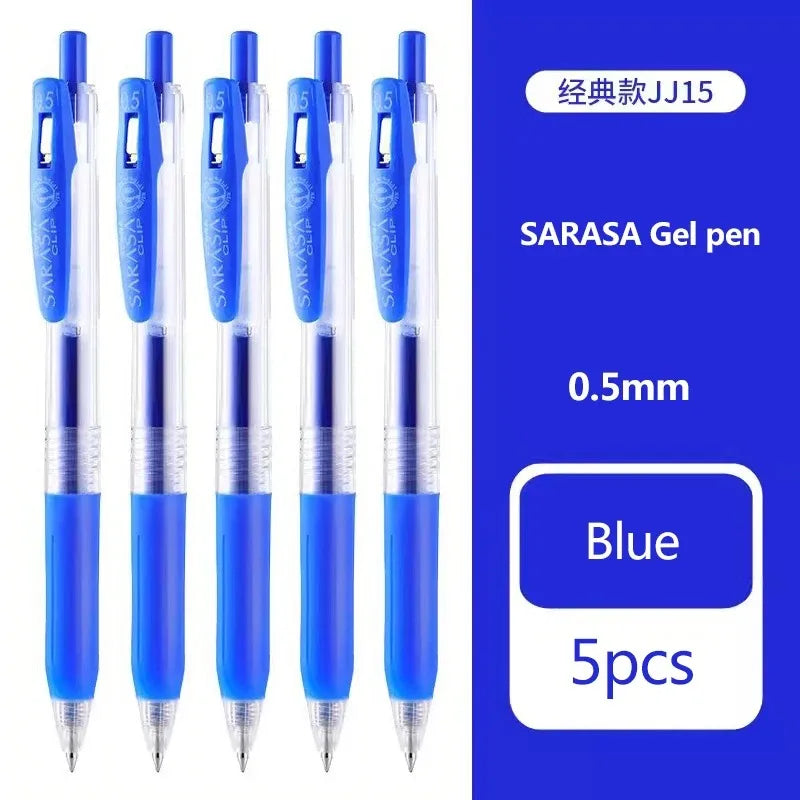 Stylos à encre Gel couleur zèbre JJ15  haute capacité rechargeable