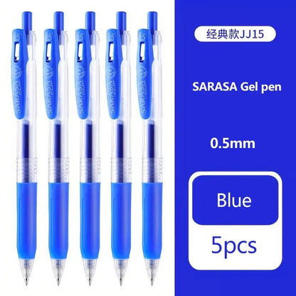 Stylos à encre Gel couleur zèbre JJ15  haute capacité rechargeable