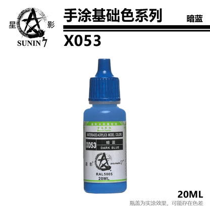 Peinture pigmentée peinte à la main, modèle de série, jouet en x049-x072 irrigation, coloriage, revêtement de stylo à main, similaire à Vallejo Staline, document de base