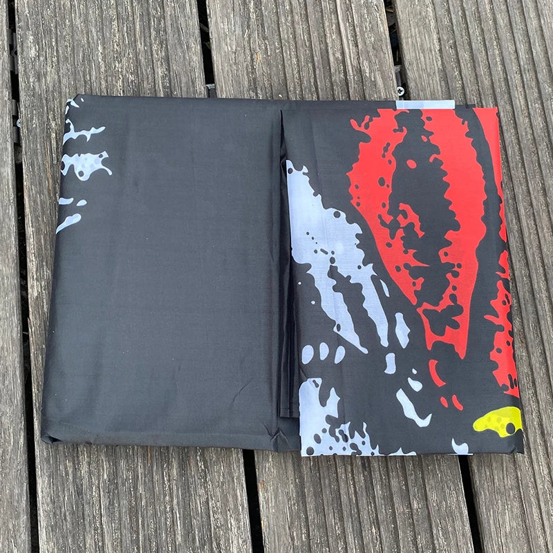 Xvggdg 90*150CM drapeau pirate/drapeau crâne/bannière Halloween/Halloween activités qualité polyester