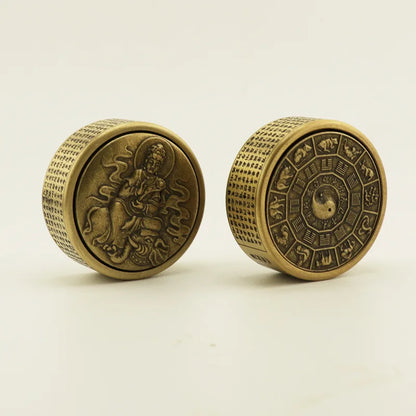 Gyroscope bouddha Zen en métal, Fidget Spinner, jouet de soulagement de l'anxiété pour adulte, Gyroscope du bout des doigts, Ansiedad Alivio Del Estres, cadeau exquis