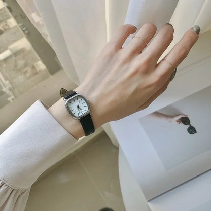 Haute qualité dames Bracelet décontracté montres femmes simples Vintage  Bracelet en cuir