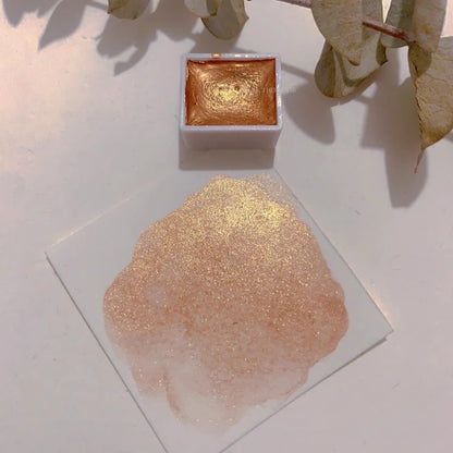 Ensemble de pigments d'interconnexion nacrés monochromes, fournitures d'art et de peinture, peinture à ongles, pigment décoratif solide, 2ml, 36 documents