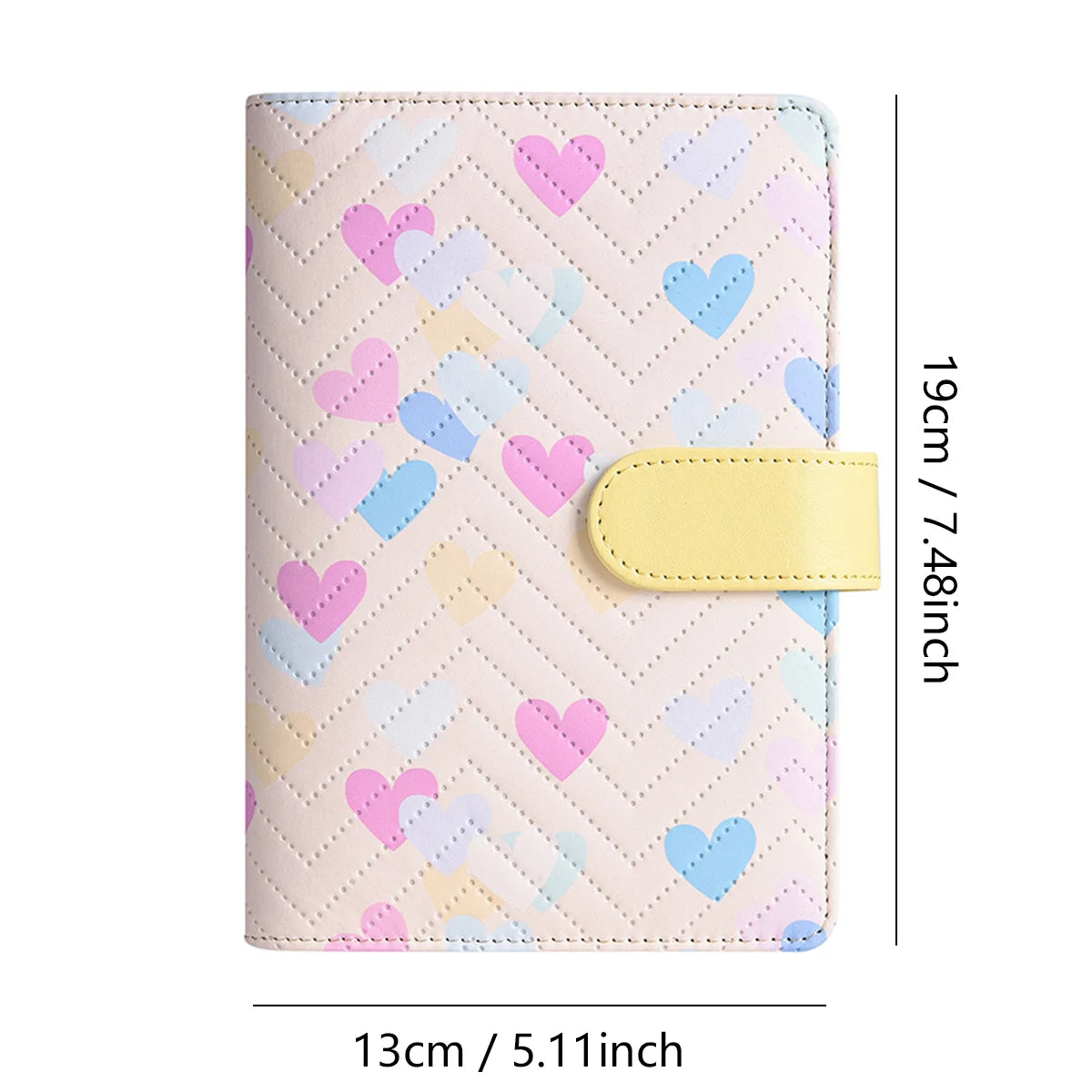 Classeur en cuir PU A6,