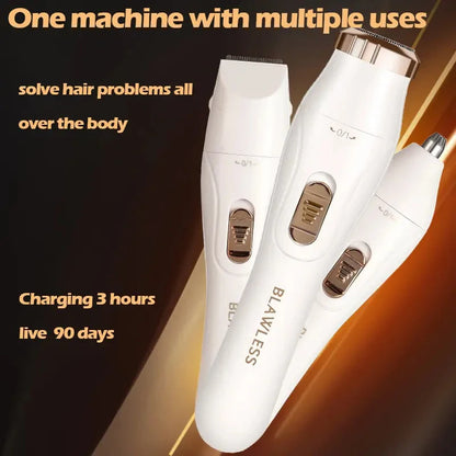 Rasoir électrique pour femmes rasoir féminin tondeuse Bikini rasoirs pour dames corps aisselles jambes Portable épilateur indolore