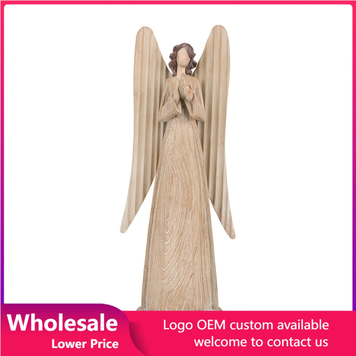 Décorations créatives d'ange du Christ, artisanat, ornements de salon, maison, cadeaux de mariage et de noël créatifs