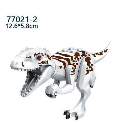 Mini bloc de construction jouet dinosaure jurassique Puzzle Animal tyrannosaure Rex ptérosaure bloc de construction jouet cadeau pour enfants