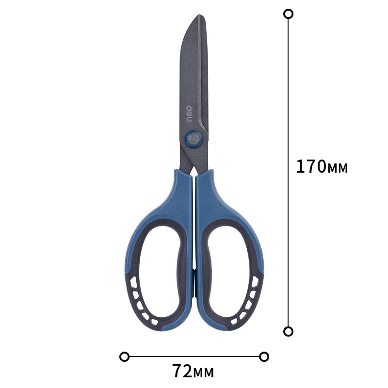 Deli – ciseaux robustes, outil de coupe professionnel Ultra tranchant,