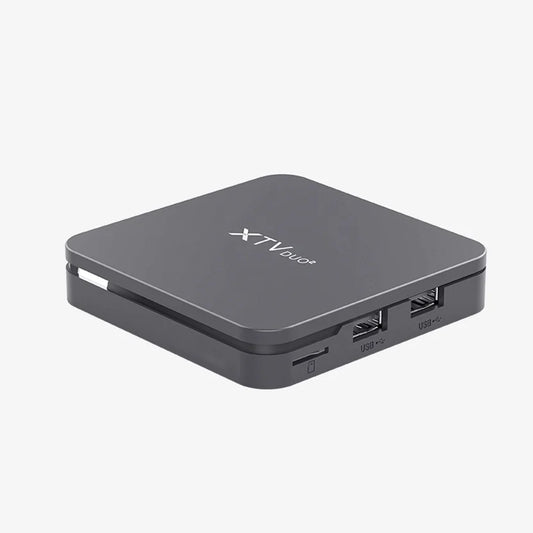 TV Box MEELO Plus XTV DUO2 Stalker2 Amlogic S905W2 Dual WIFI Android 11 with BT Remote