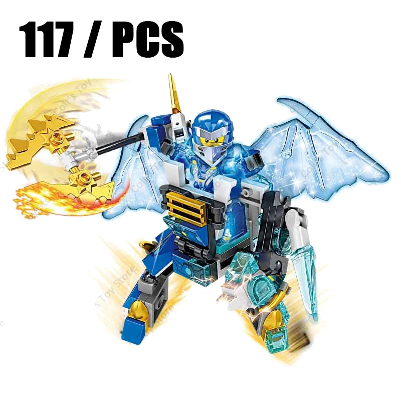 Nouveau Ninja Legacy Kai Jay Zane Lloyd moteur moto blocs de construction briques Mech Robot classique film modèle jouets pour enfants cadeaux