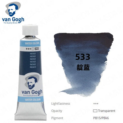 Talens Van Gogh – peinture aquarelle, Tube de 10ml,