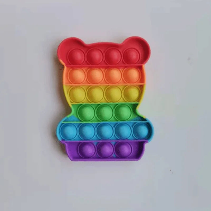 Jouets sensoriels à bulles, 2 pièces, pour autisme, besoins spéciaux, anti-Stress, décompression, jouets pour enfants