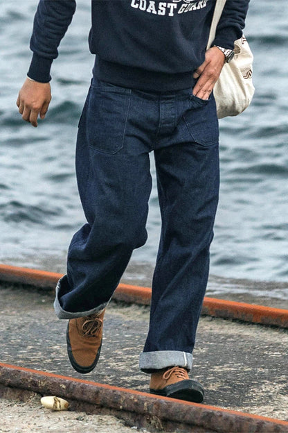 Bronson-Salopette en jean denim, 1917 oz, jjj10.5