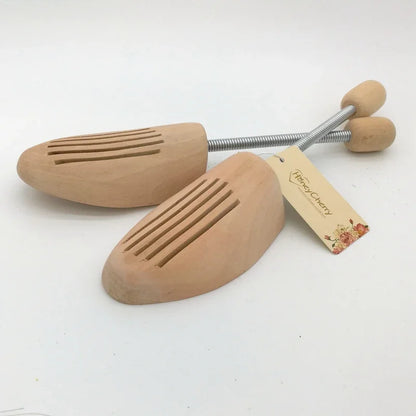 Chaussures à ressort en bois de haute qualité, Support réglable en forme de chaussure, chaussures fixes sans distorsion